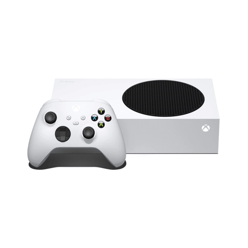 مجموعه کنسول بازی مایکروسافت مدل Xbox Series S ظرفیت 512 گیگابایت به همراه دسته اضافی و کارت طلایی نصب بازی