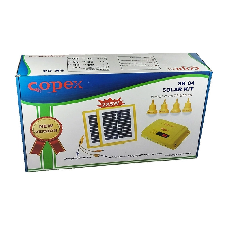 سیستم روشنایی و شارژ خورشیدی کوپکس مدل SK04