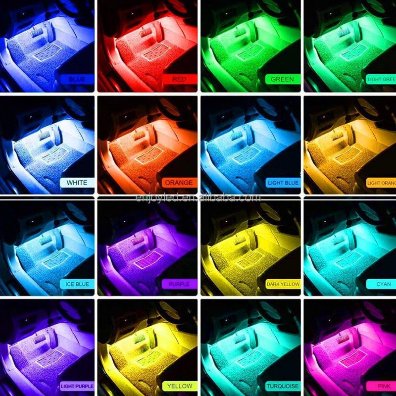 کیت نورپردازی بلوتوثی داخل خودرو مدل 5050SMD