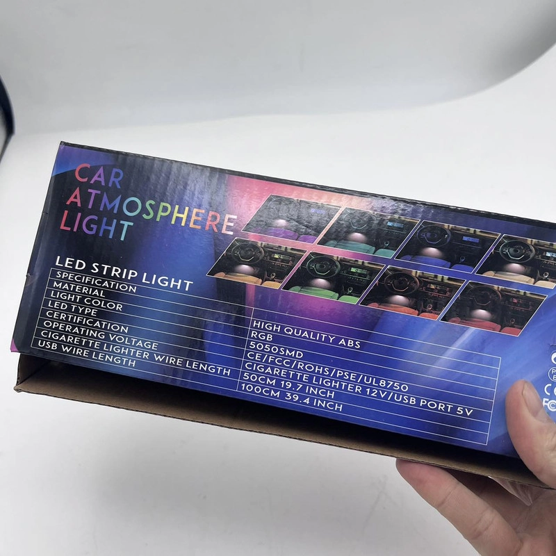 کیت نورپردازی بلوتوثی داخل خودرو مدل 5050SMD