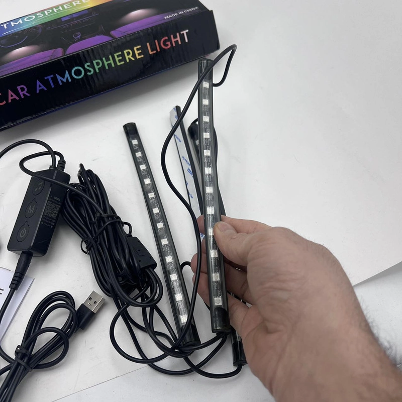 کیت نورپردازی بلوتوثی داخل خودرو مدل 5050SMD