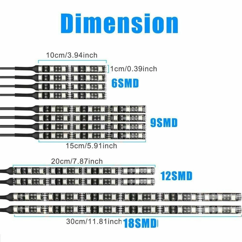 کیت نورپردازی مدل RGB-12String