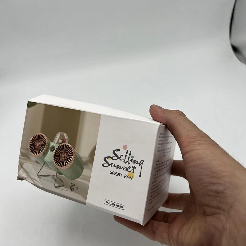پنکه USB مدل بخور دار DM-33A - سبز روشن