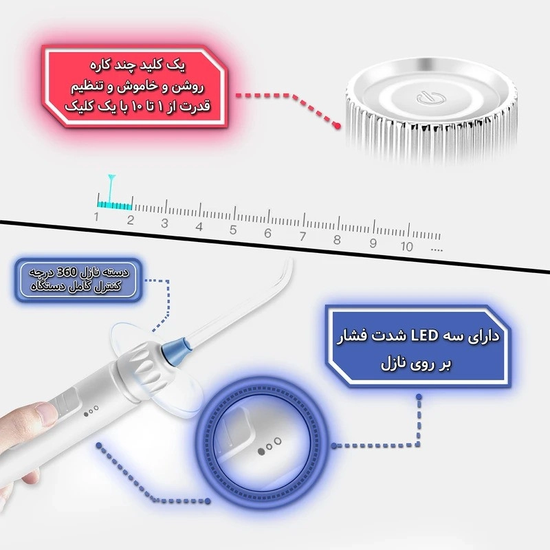 دستگاه شست و شوی دهان و دندان مدل AOW04