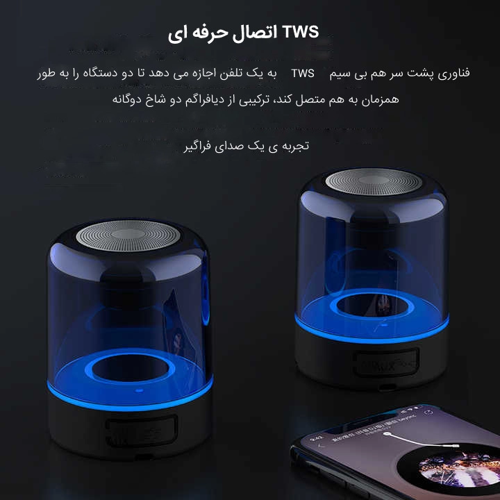 اسپیکر قابل حمل مدل JY-02