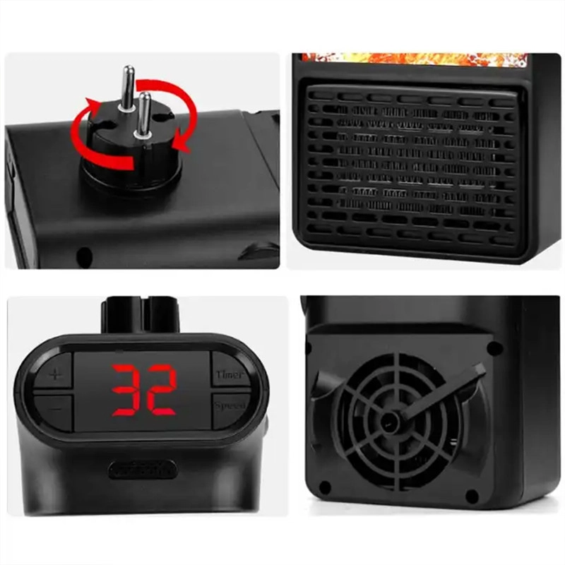 فن هیتر مینی فلیم هیتر مدل پرتابل کد F-H500