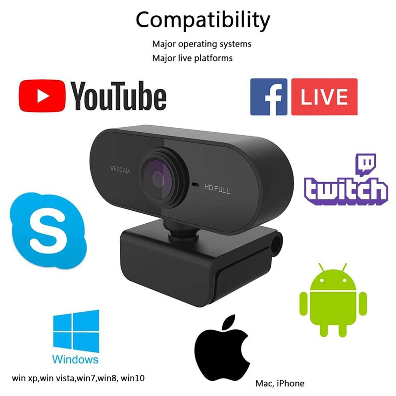 وب کم مدل chalpr FHD 1080p