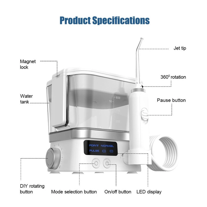 دستگاه شست و شوی دهان و دندان مدل جرم گیر کد Oral Irrigator