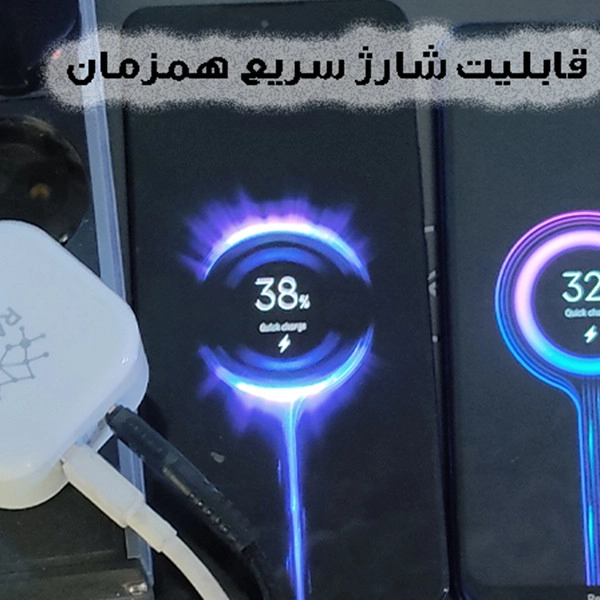 شارژر دیواری 20 وات راسین مدل TE-6087PD