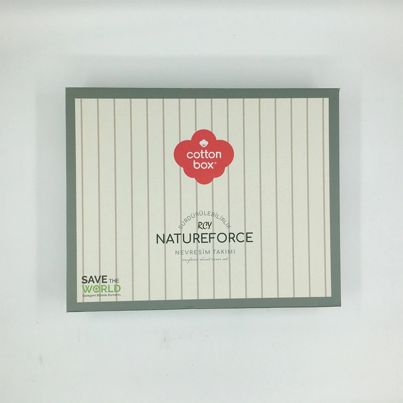 سرویس روتختی کاتن باکس مدل Natureforce Tribus Sari دو نفره 4 تکه