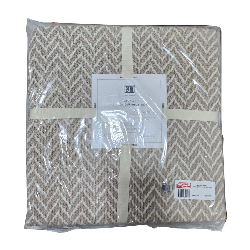 روتختی کاراجا هوم مدل Glitz Yatak Örtüsü دو نفره سایز 40x30 سانتی متر