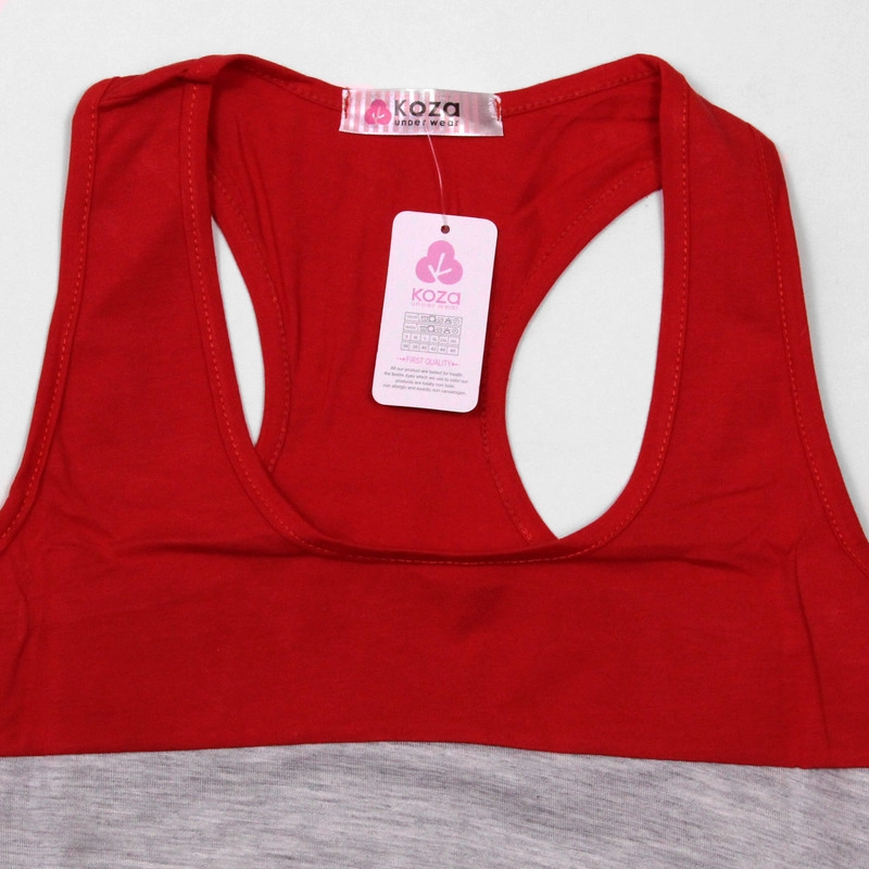 ست نیم تنه و شورت ورزشی زنانه کوزا مدل 9140-9 رنگ قرمز - XL