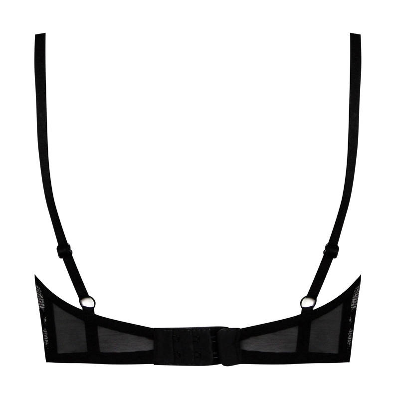 ست شورت و سوتین زنانه برتا مدل فنردار کد 5119-2520-B رنگ مشکی - 80C