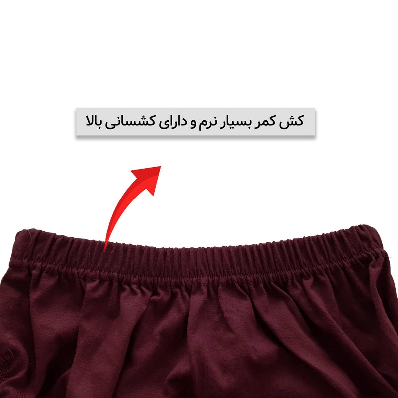 شورت مردانه ماییلدا مدل اسلیپ پنبه ای کد 4700-6 بسته 6 عددی - L