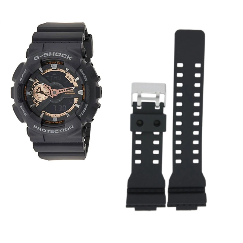 بند ساعت مچی مدل GA-100 - مشکی