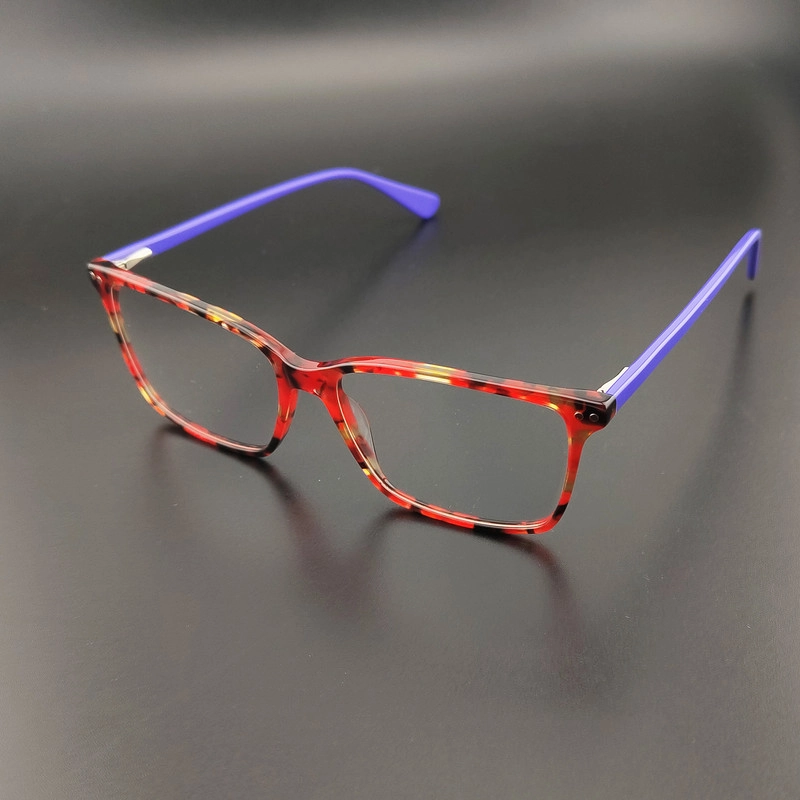 فریم عینک طبی زنانه مدل LG096C2 Acetate Splash Pattern