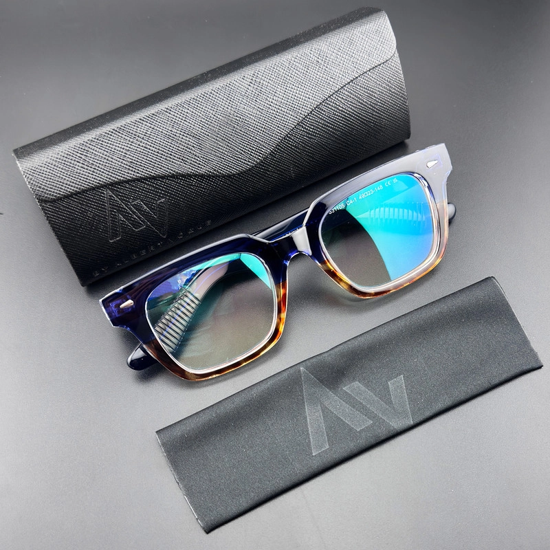 عینک محافظ چشم آلبرت وگ مدل S31105C4-1 Acetate Blue Control