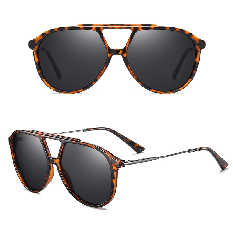عینک آفتابی مدل 3315C41-P01 Polarized Leopard Metal