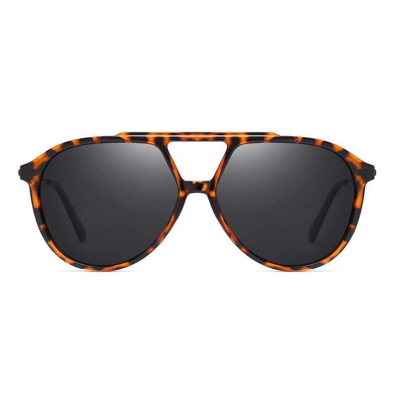عینک آفتابی مدل 3315C41-P01 Polarized Leopard Metal