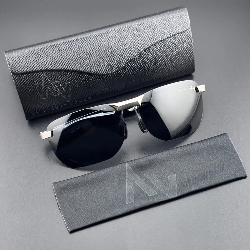عینک آفتابی مردانه آلبرت وگ مدل 6303C10P01 Polarized Light Metal