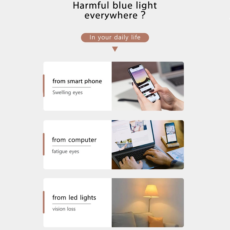 عینک محافظ چشم مدل TJ848C439-P81 Anti Blue Light