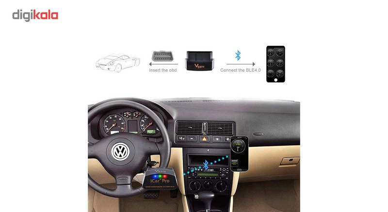عیب یاب بلوتوثی خودرو مدل ICAR PRO