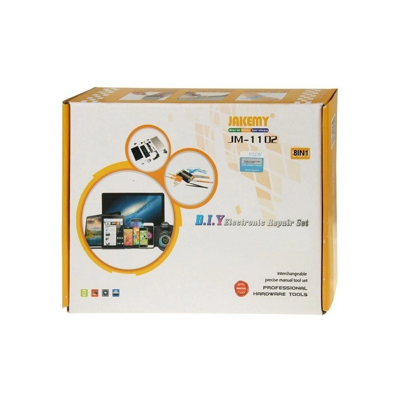 ابزار تعمیرات تعمیرات موبایل جاک می مدل JM-1102 مجموعه 8 عددی