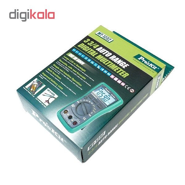 مولتی متر دیجیتال پروسکیت مدل MT-1232