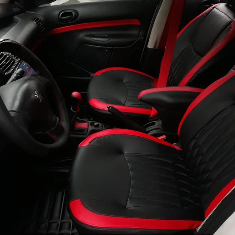 کنسول وسط خودرو مدل ARM REST مناسب 206 تیپ 2 - قرمز