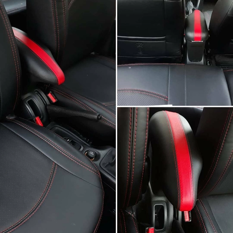 کنسول وسط خودرو مدل ARM REST مناسب 206 تیپ 2 - قرمز