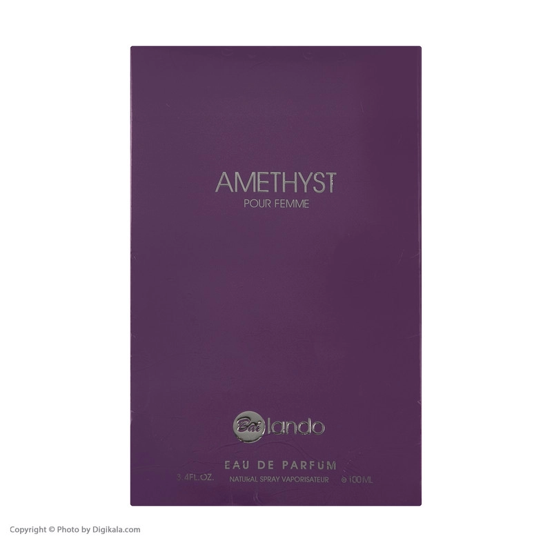 ادو پرفیوم زنانه بایلندو مدل Amethyst حجم 100 میلی لیتر
