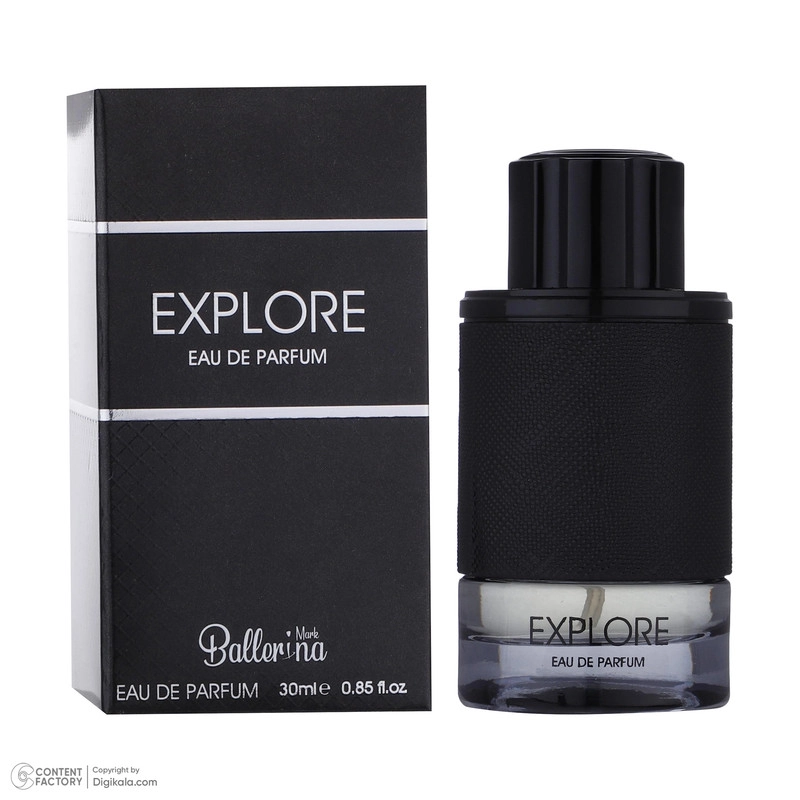 ادو پرفیوم مردانه بالرینا مدل Explore حجم 30 میلی لیتر