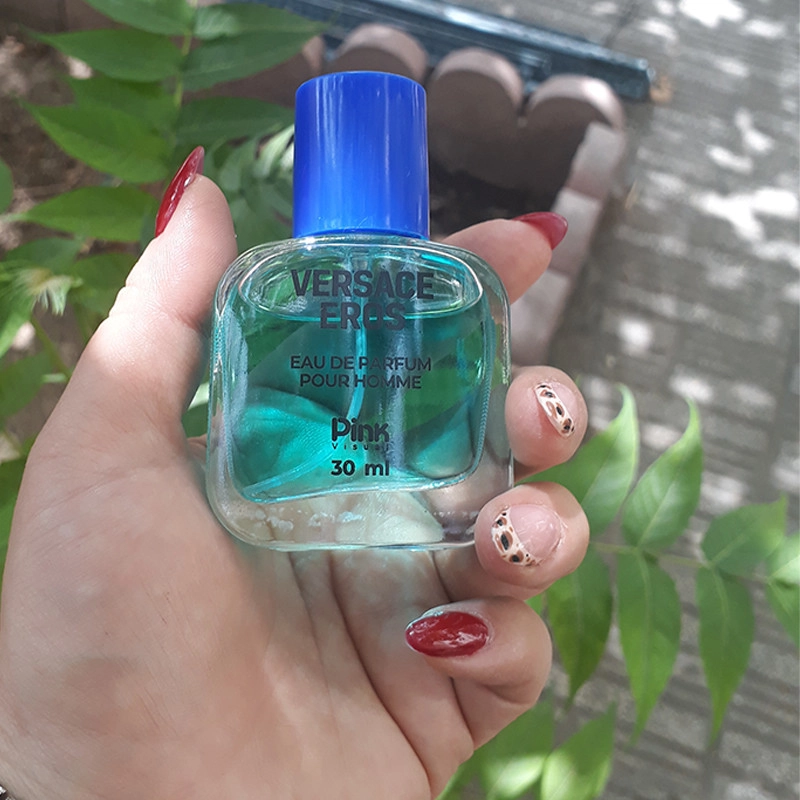 عطر جیبی مردانه پینک ویژوال مدل VERSACE EROS حجم 30 میلی لیتر