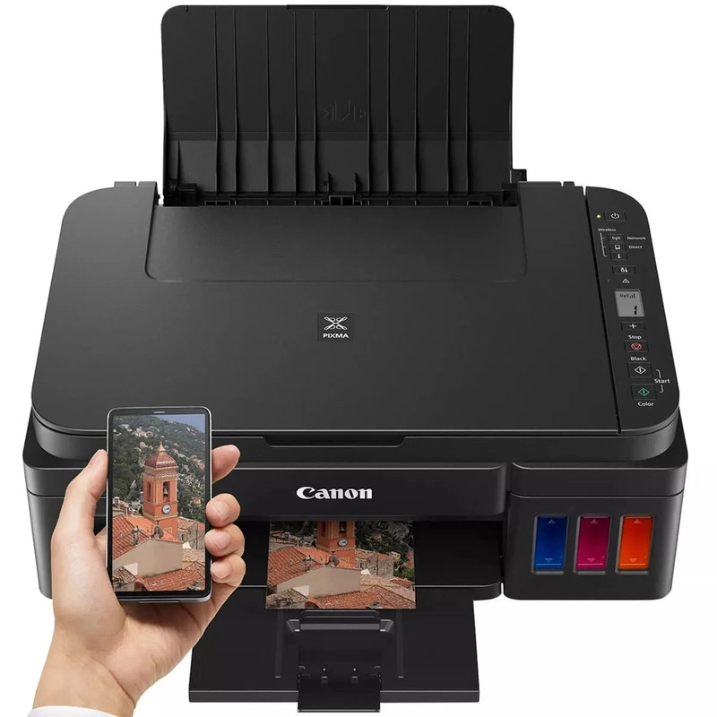 پرینتر چندکاره جوهرافشان کانن مدل PIXMA G2410