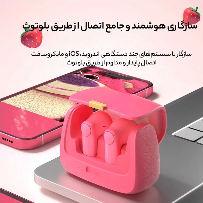 هندزفری بلوتوثی گرین لاین مدل Queen GNQUEENSTWS