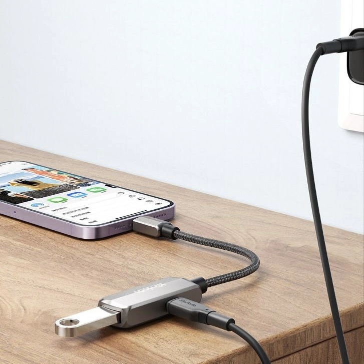 مبدل لایتنینگ به USB OTG/لایتنینگ مک دودو مدل CA-2690