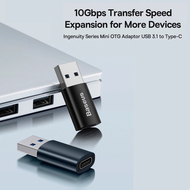 مبدل USB 3.1 به USB-C باسئوس مدل ZJJQ0001