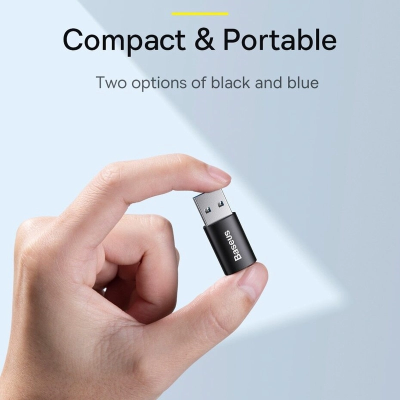 مبدل USB 3.1 به USB-C باسئوس مدل ZJJQ0001