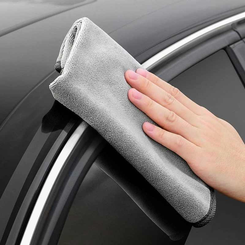 دستمال نظافت خودرو باسئوس مدل Towel بسته دو عددی