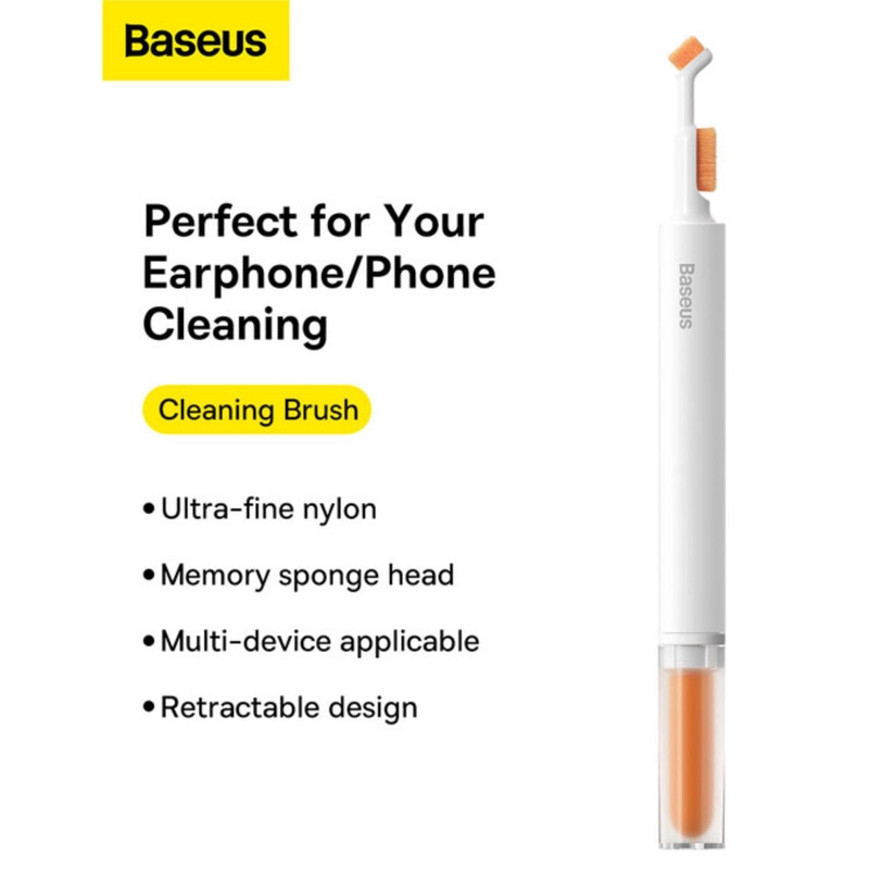 قلم تمیز کننده ایرپاد باسئوس مدل Dual Brush