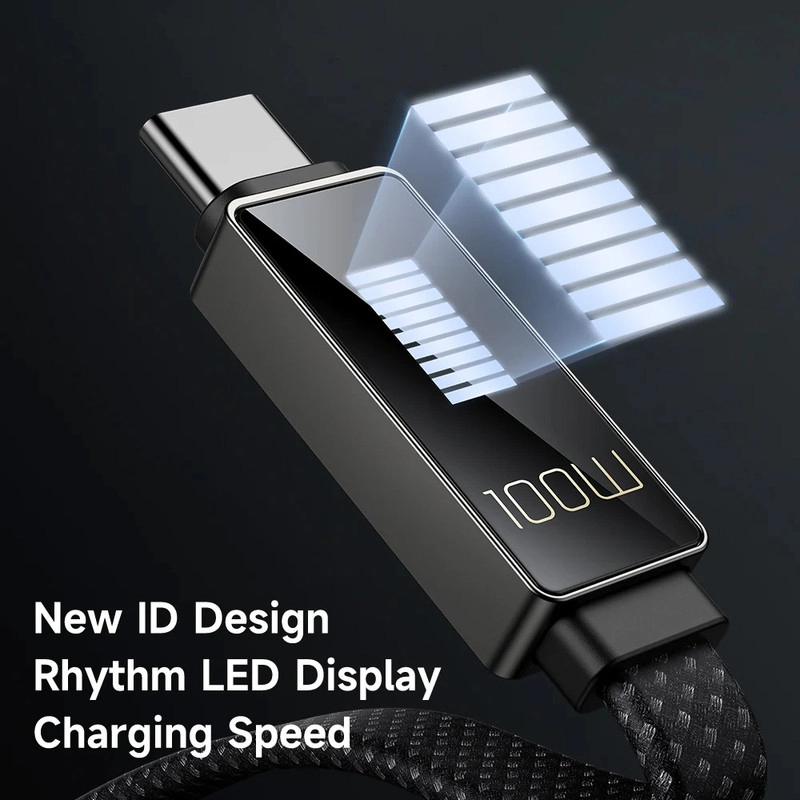 کابل USB-C مک دودو مدل LED RHYTHM طول 1.2 متر