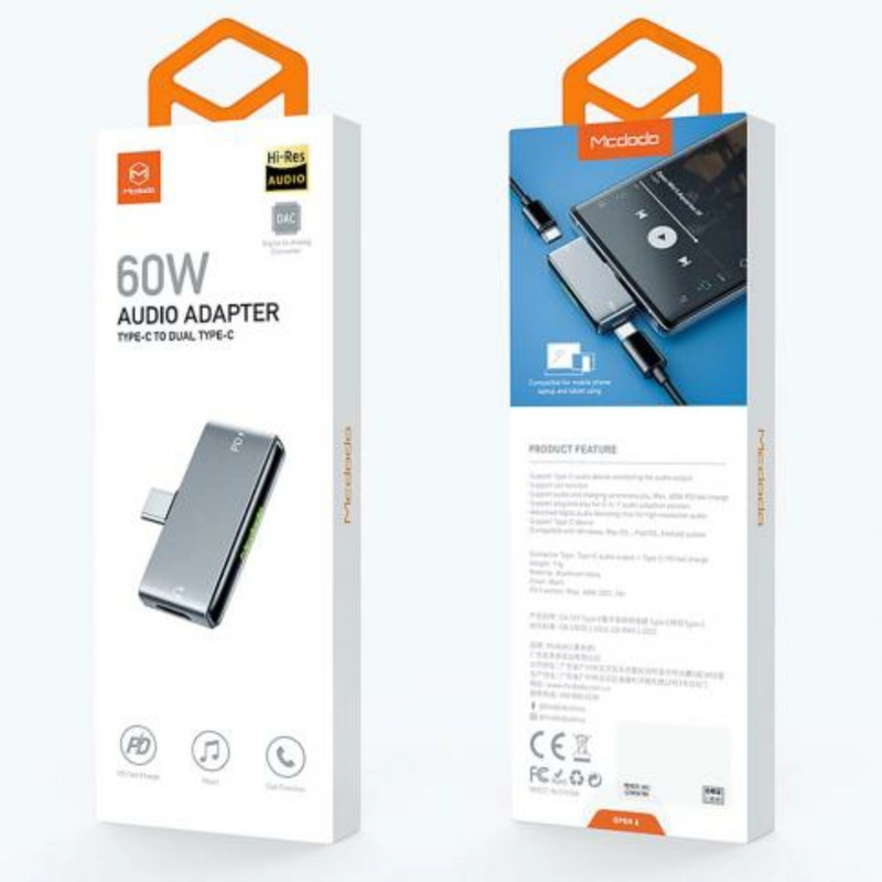 مبدل USB-C مک دودو مدل CA-7670