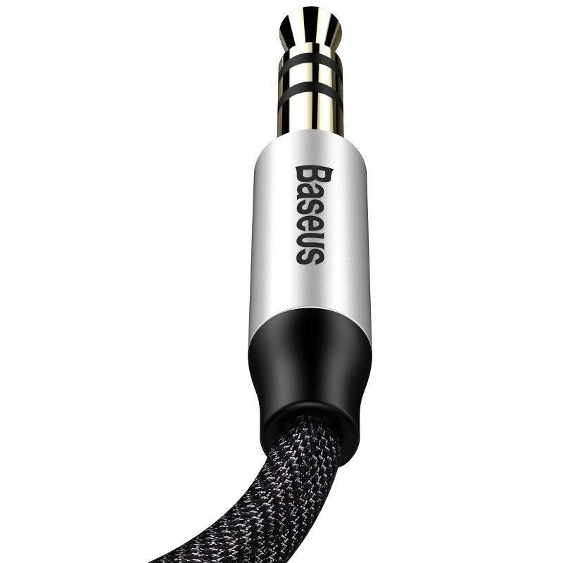 کابل AUX باسئوس مدل Yiven Audio M30 طول 1.5 متر