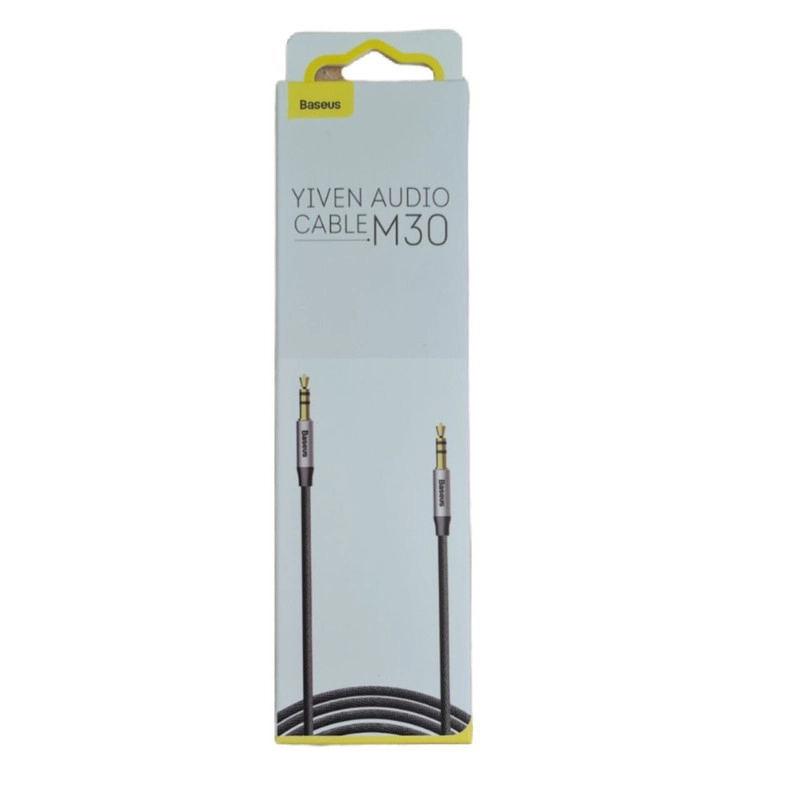 کابل AUX باسئوس مدل Yiven Audio M30 طول 1.5 متر