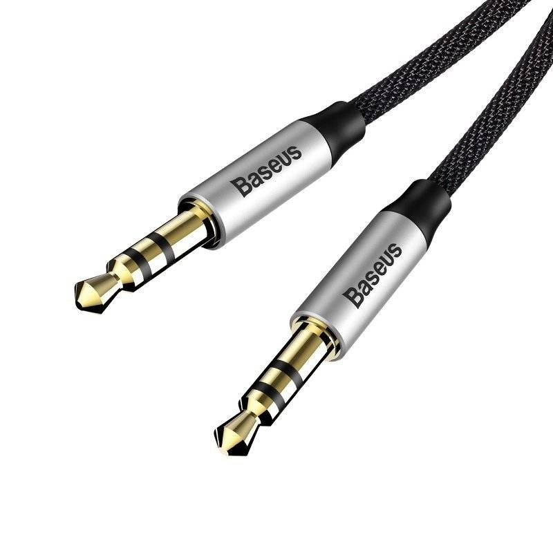 کابل AUX باسئوس مدل Yiven Audio M30 طول 1.5 متر