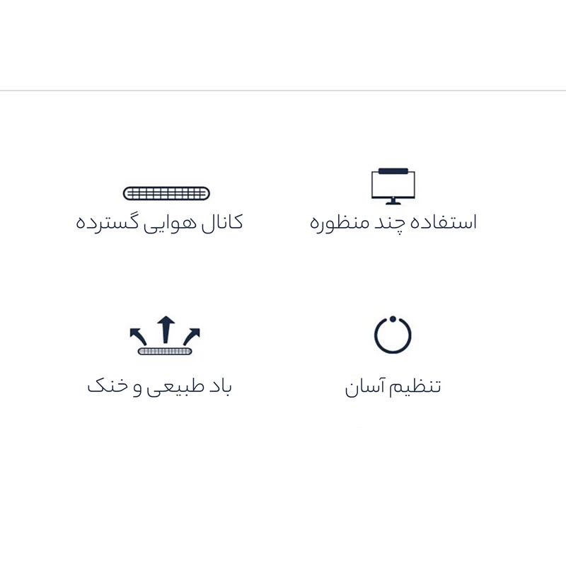 پنکه رومیزی باسئوس مدل Monitor Clip-On &amp; Stand-Up Fan