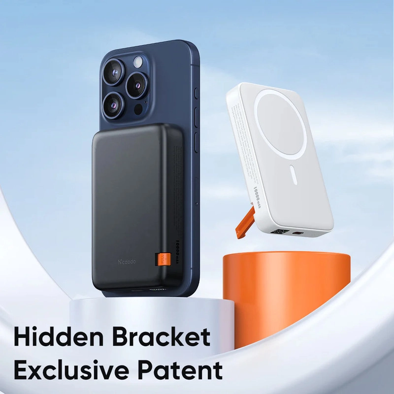 پاوربانک مک دودو مدل Built-in Bracket MC-510 ظرفیت 10000 میلی آمپر ساعت - مشکی