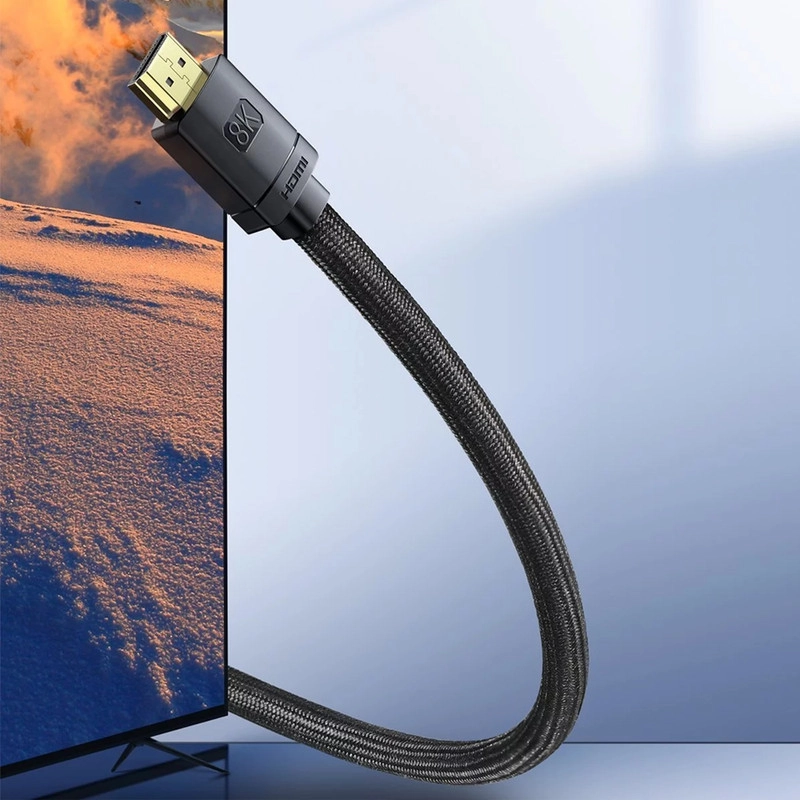 کابل HDMI باسئوس مدل High Definition 8k طول 3 متر