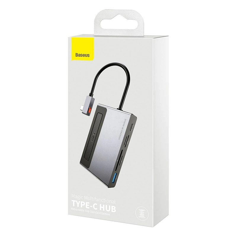 هاب 6 پورت USB-C باسئوس مدل CAHUB-DA0G