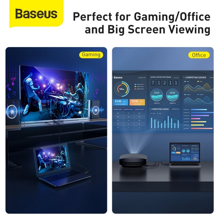 کابل HDMI باسئوس مدل CAKGQ-E01 طول 8 متر